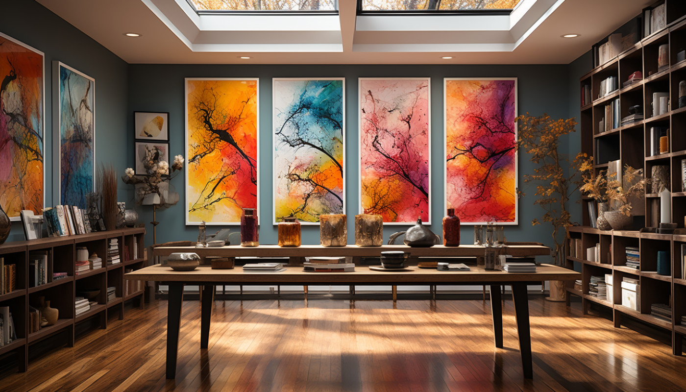 Comment les tableaux déco influencent le marché immobilier : augmentation de la valeur des biens grâce à l'art