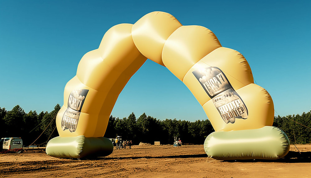 Le processus de fabrication des arches gonflables publicitaires